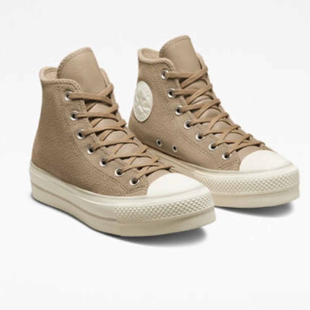 Chuck Taylor All Star Lift Platform Suede High Top Size 7